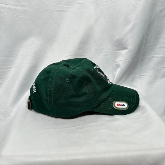USGA 2018 U.S. Open Shinnecock Hills Golf Hat Member Forest Green Adjustable - Picture 8 of 10